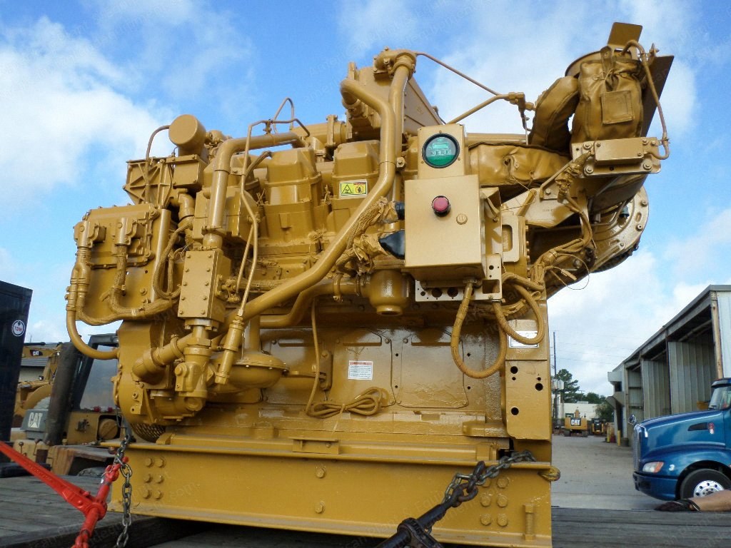 Caterpillar, G3508 A3 Single Turbo NOx, 1995, 670 HP, 1400 RPM, Natural Gas Engine