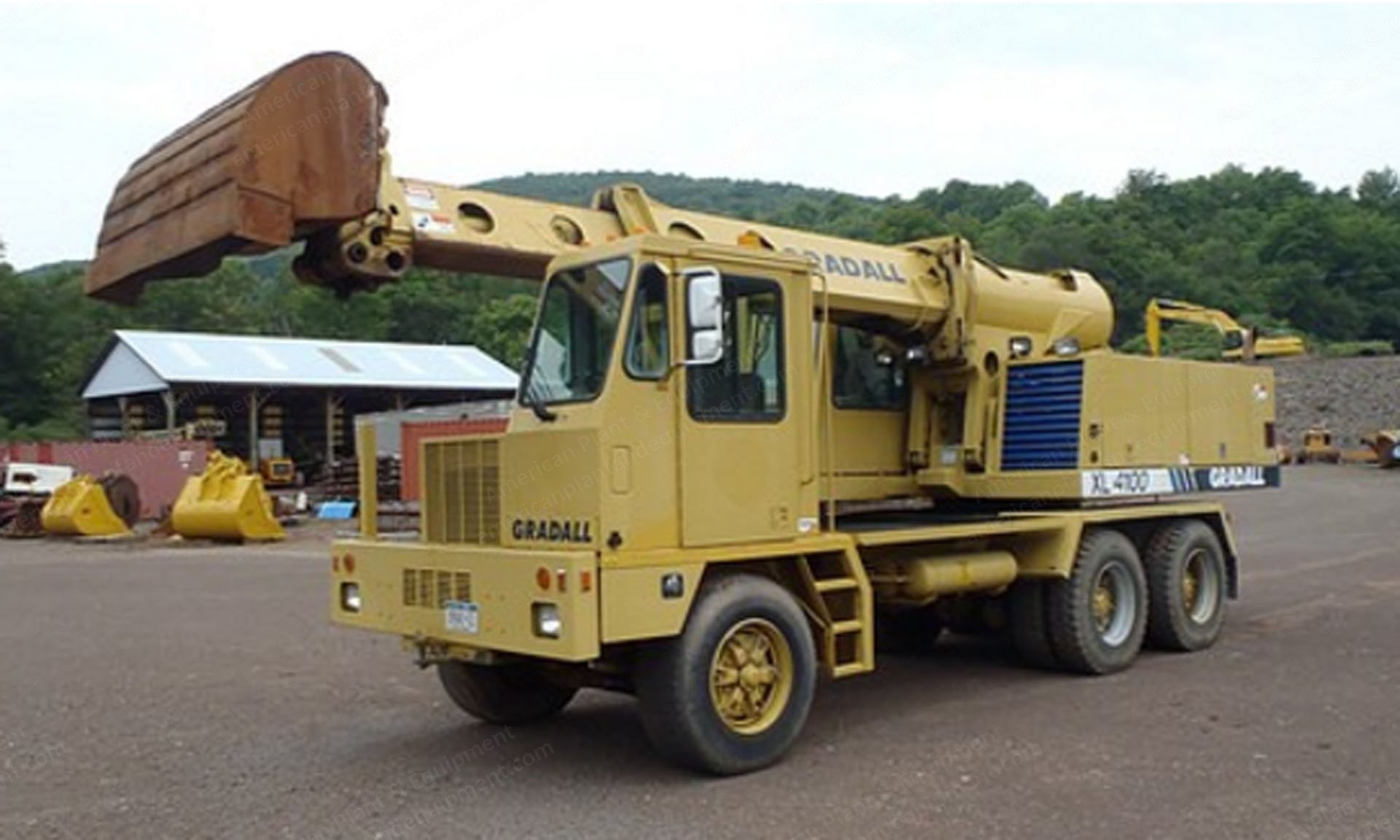 Gradall, XL4100, 1996, Cummins Motors, 35,467 Miles, 11R22.5 Tires