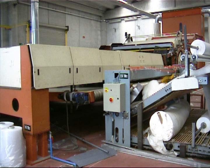 Sicam, Thermobonding Oven, 1998, 4100mm Working Width, 8000mm Heated Zone, 2 Gas Burners