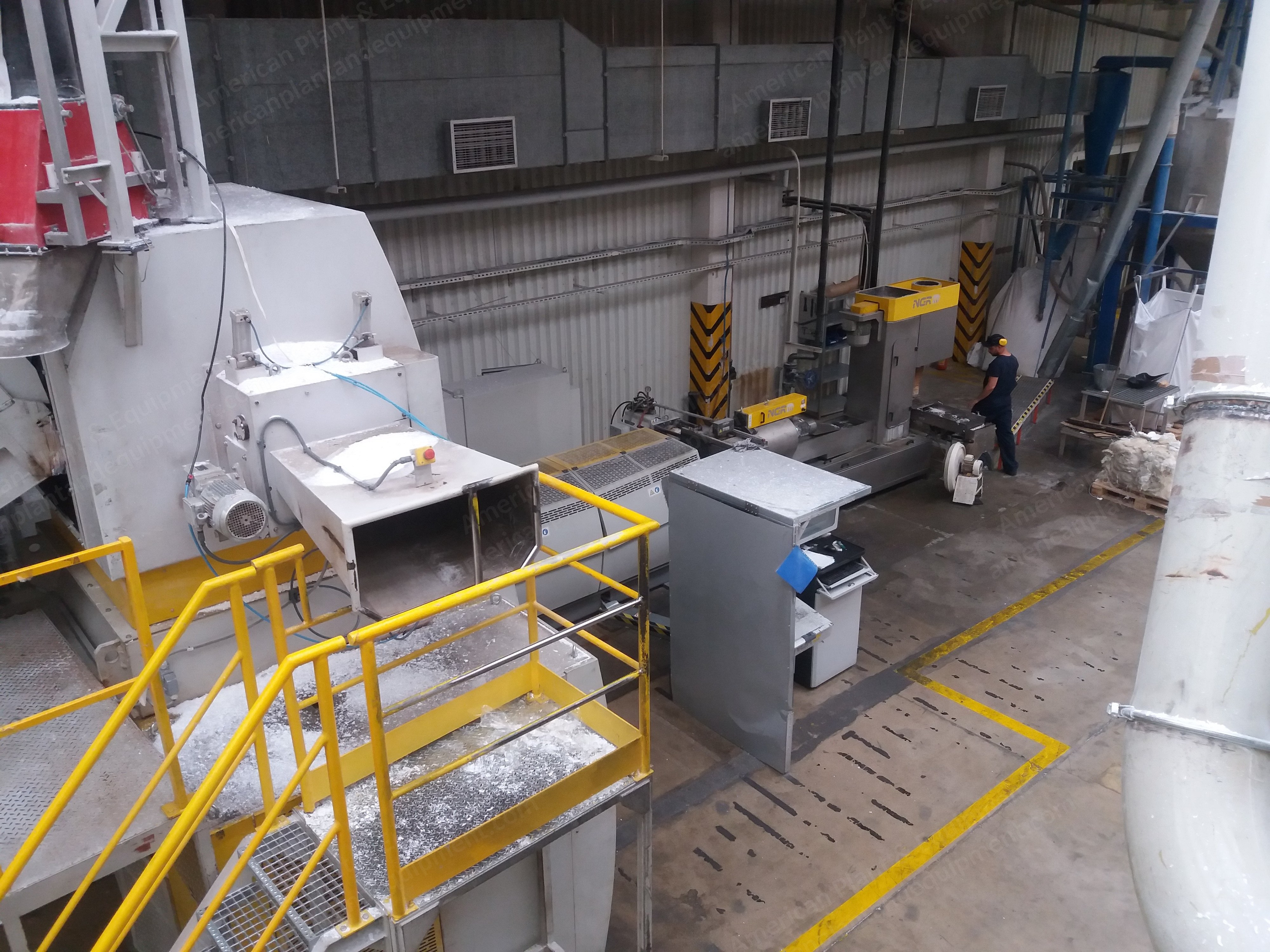 NGR, X:Gran 145 HD, 1000 kg/h Capacity, 145mm Extruder Screw, 250 kW Extruder Drive