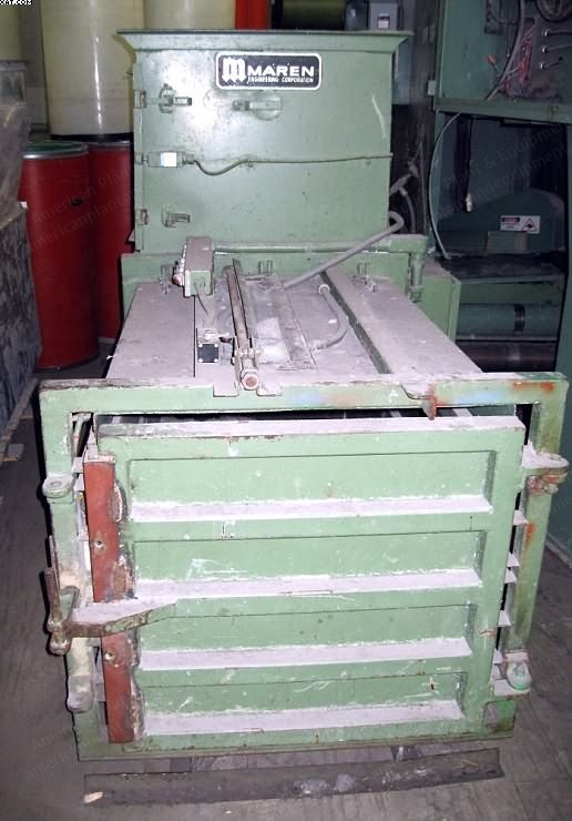 Maren, Horizontal Baler, 30x30x40 Inch Bale Size, with Dogs for Foam