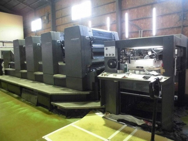 Heidelberg, SM-102-4P, 1996, 4 Colors, Alcolor, CPC1-04, CP Tronic