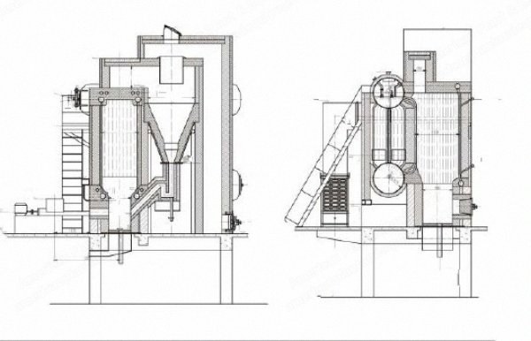NovaStar, BT128, Horizontal Type Natural Circulating, Double Drum, 5300x3255x6400mm