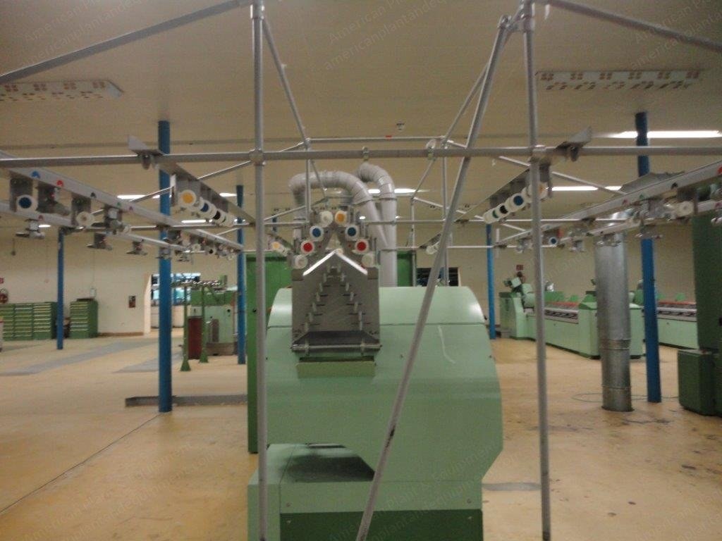 Rieter, Combing Plant, 2004, 1x Unilap E-32, 3x Combing Machines E-65, 380V 50Hz