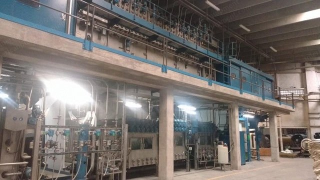 Benninger, Continuous Washing Machine, 1999, 1800mm Working Width, 12 Drying Drums, 2 Wash Tubs