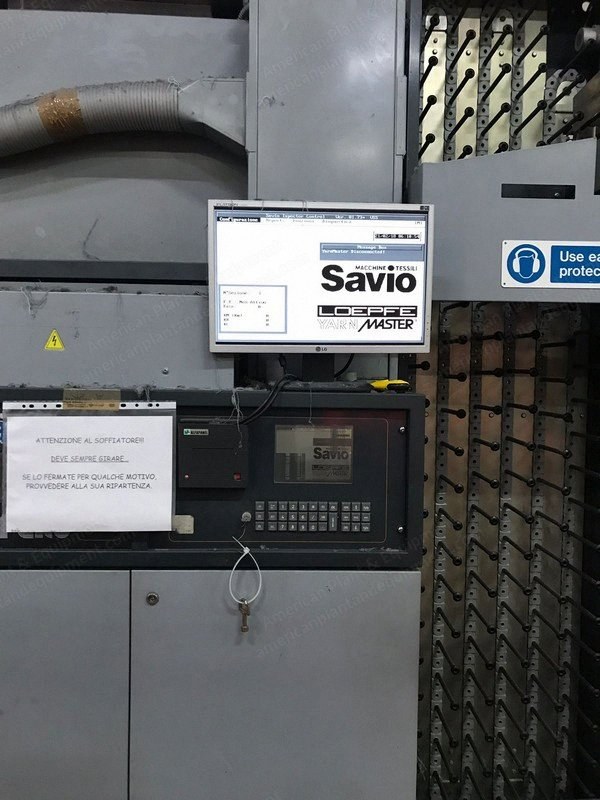 Savio, Espero, 1998, 32 Positions, Loepfe TK 850 Clearers, Mesdan 490L Splicer