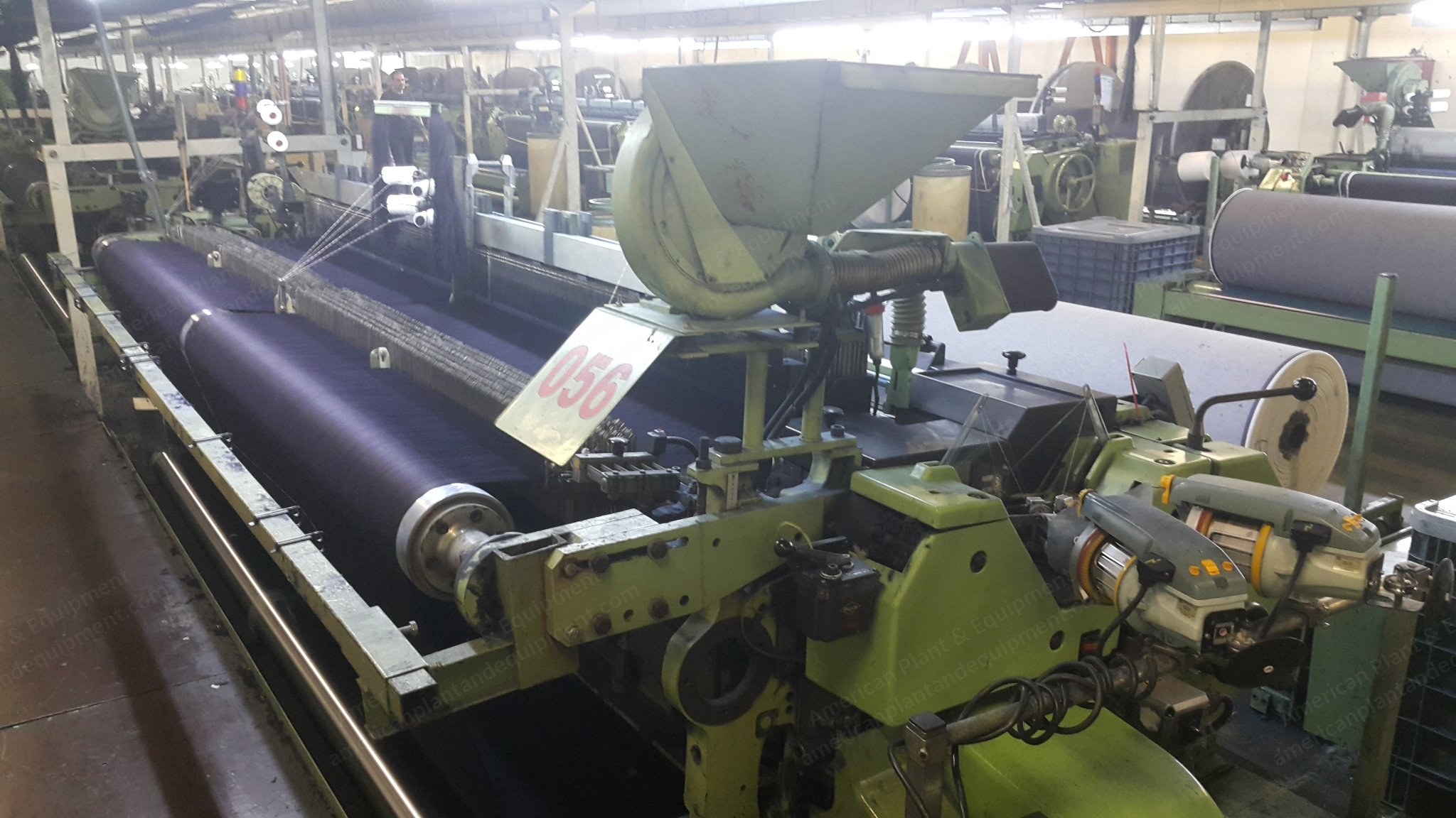 Sulzer, P7100 and P7150, 1995 to 2002, Projectile Weaving Machines, 3600mm and 2200mm, Cam and Staubli Dobby