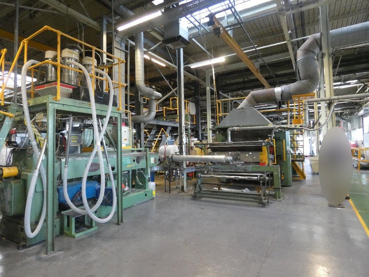 Welex Hotmelt Line, 1500mm Working Width, Refurbished 2017