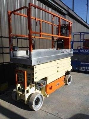 JLG, 2630ES, 2007, Electric Scissor Lift, 20ft Platform Height, Solid Non-Marking Tires