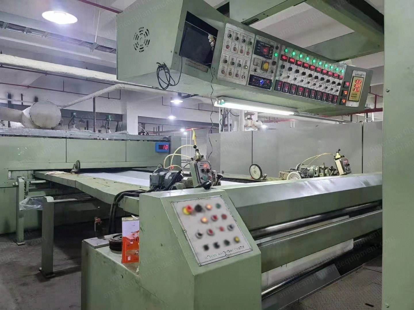 Ilsung Stenter, 2010, Roller Width 2200mm, 10 Chambers, Gas and Steam Heated, Padder