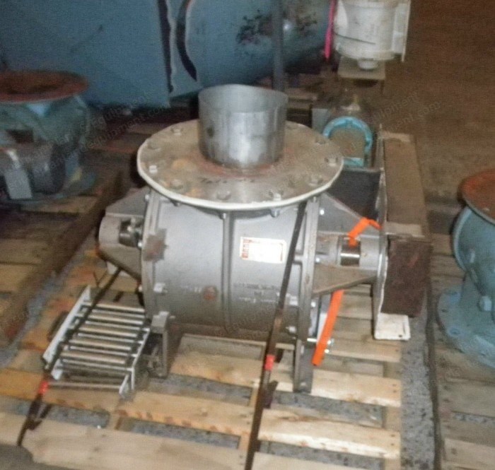 General Resource Corporation, Rotary Airlock Valve, 1990, 12 Inch, Stainless Steel