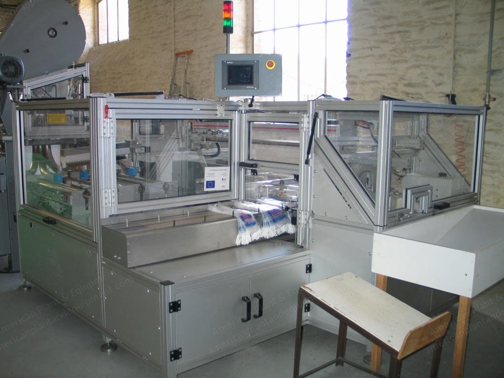 Falu, Complete Cotton Ball and Makeup Pad Production Plant, 1983/1999, 60000 balls/hr, 56000 pads/hr