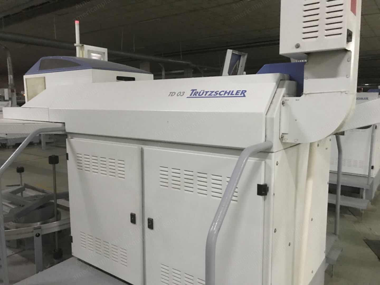 Trutzschler, Complete Spinning Plant, 2004-2013, Blow Room, Cards, Draw Frames, Combers, Roving, Spinning, Winding