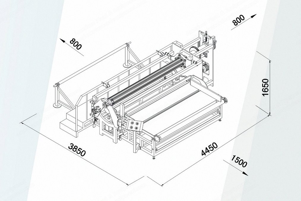 NovaStar, MP104, Automatic Soft Mattress Roll-Pack Machine, Width 1600-2300mm, Height 50-250mm, 380V