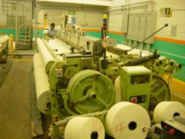 Sulzer, PU, 1979/1980, 153" Width, D1 Shuttle, Cam Motion, 2 Weft Accumulators