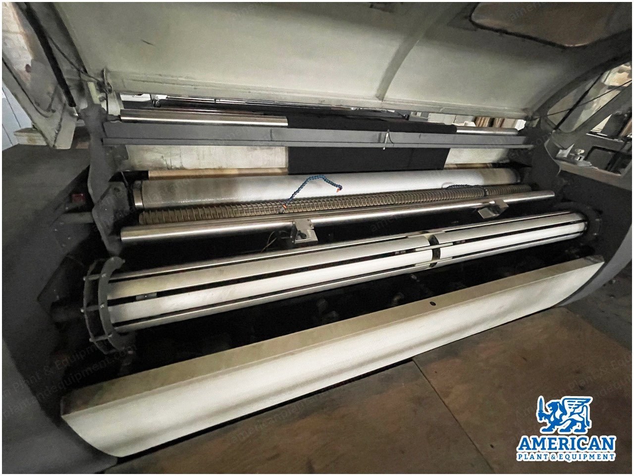 Navis Tube-Tex, TM 100 / TM 156, 2010, Open Width Compactor, 2750mm Roller Width