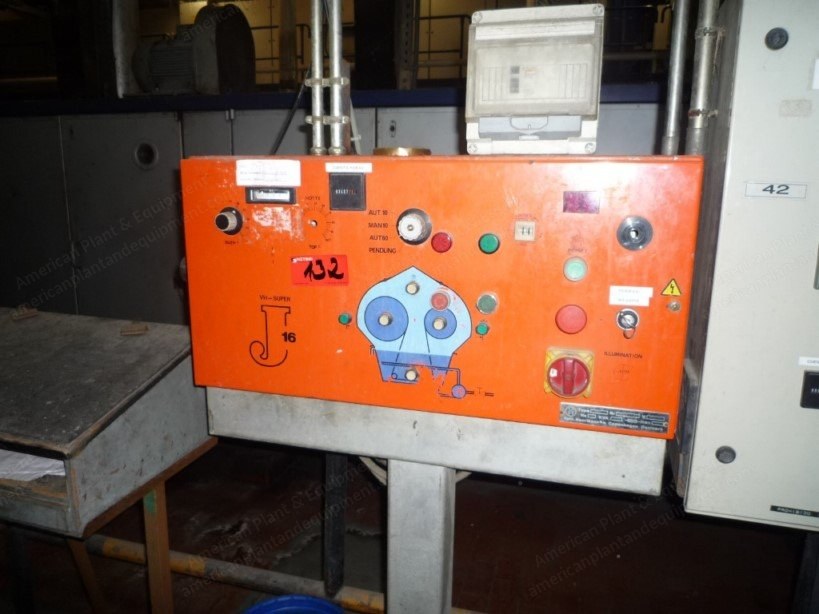 Vald Henriksen, J16S, Atmospheric Jigger, Width 3400mm, Max Diameter 500mm