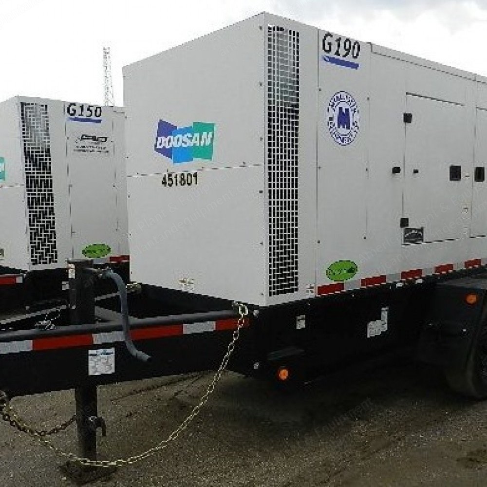 Cummins, QSB7-G6, 2013, 190kW, 60 Hz, Diesel, 480V, Mobile Power Module