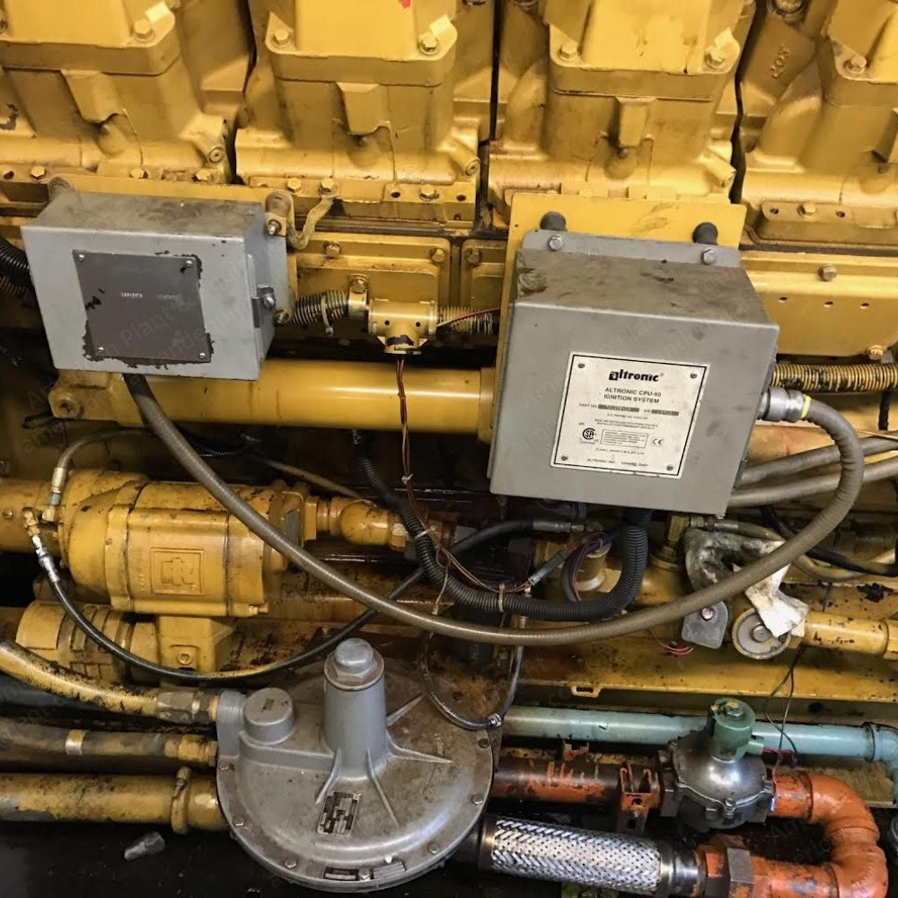 Caterpillar, G3516, Natural Gas Generator, 800 kW, 60 Hz, 1000 kVA, 1200 RPM