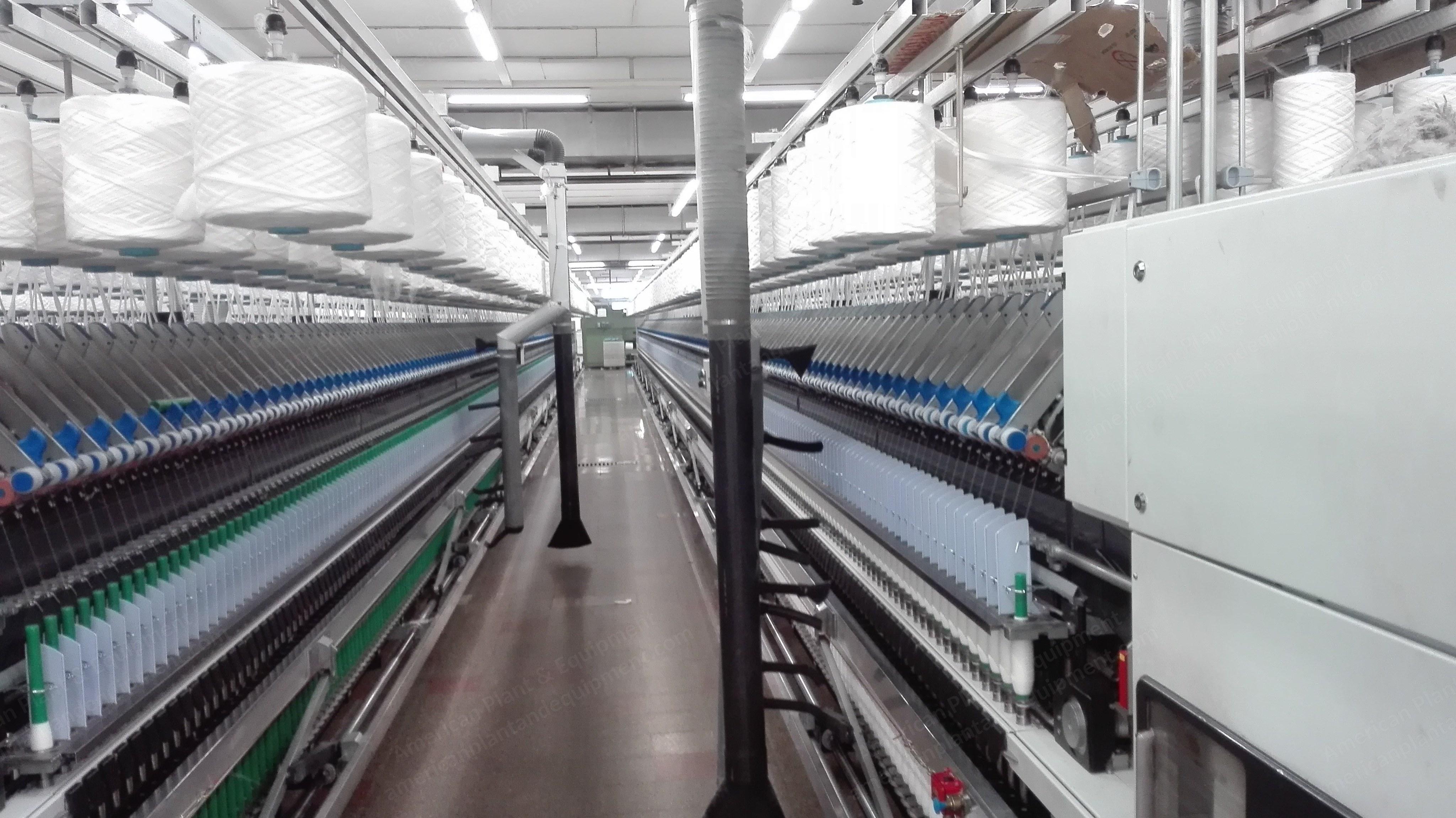 Zinser, 450, 2000, Worsted Spinning Frames, 912 Spindles, 51mm Ring, 75mm Gauge, Linked with Murata CF Winders