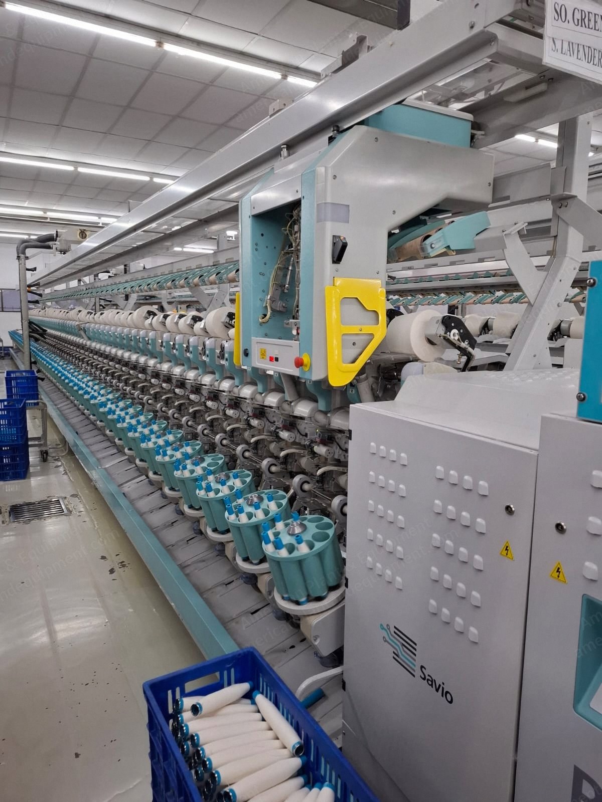 Savio, Eco-Pulsar S, 2018, 60 Spindles, Uster Quantum-3 Yarn Clearers, Air Splicing