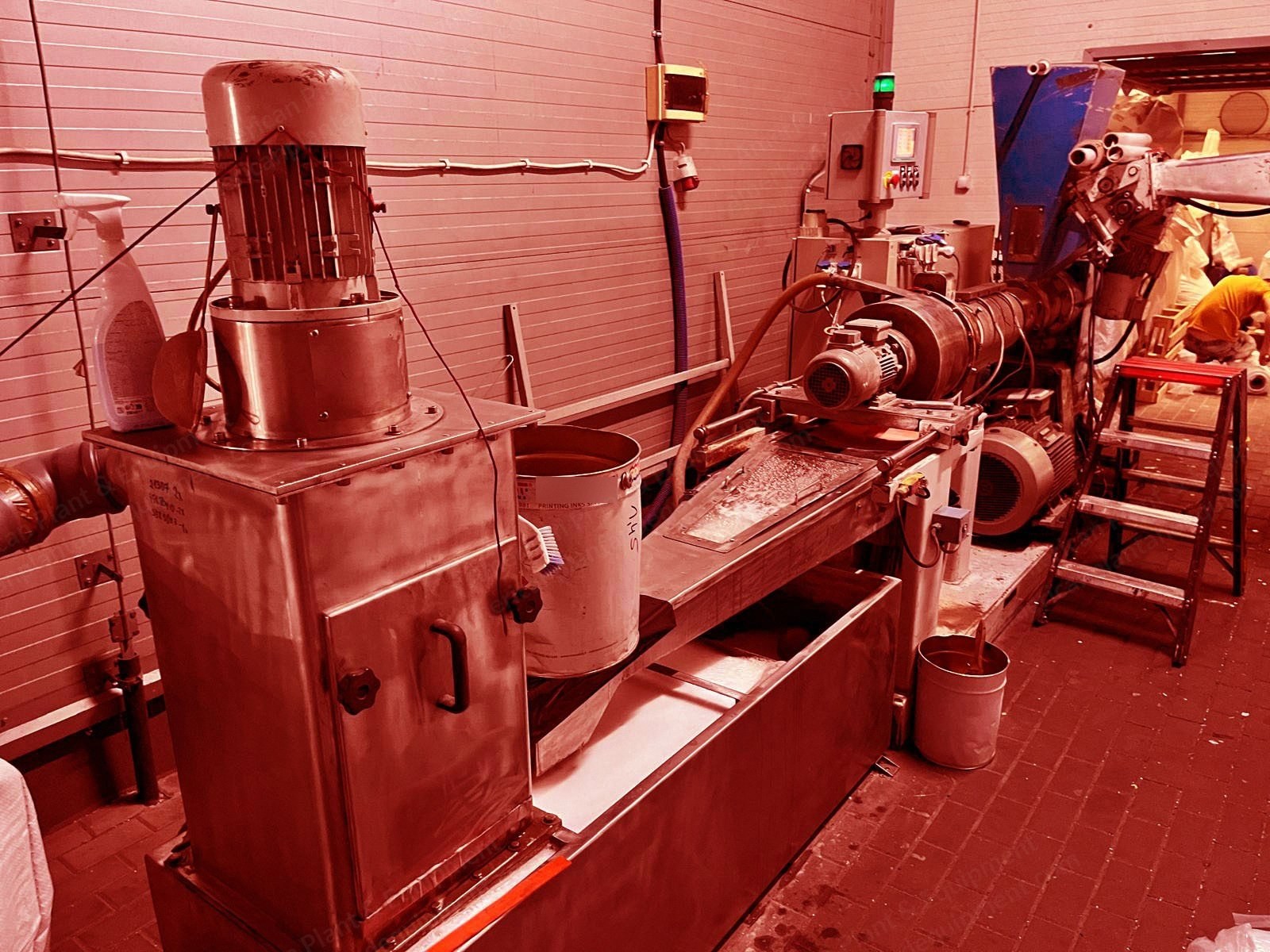 Munchy, 100, 2008, 110 kg/h Capacity, 60mm Screw, Underwater Pelletizing