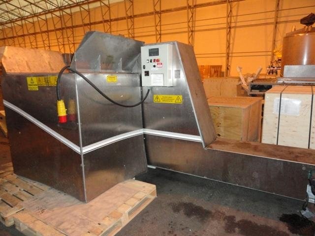 Canned Food Cooling Tunnel, 2005, 107 kW, 2x19m Length, Siemens PLC