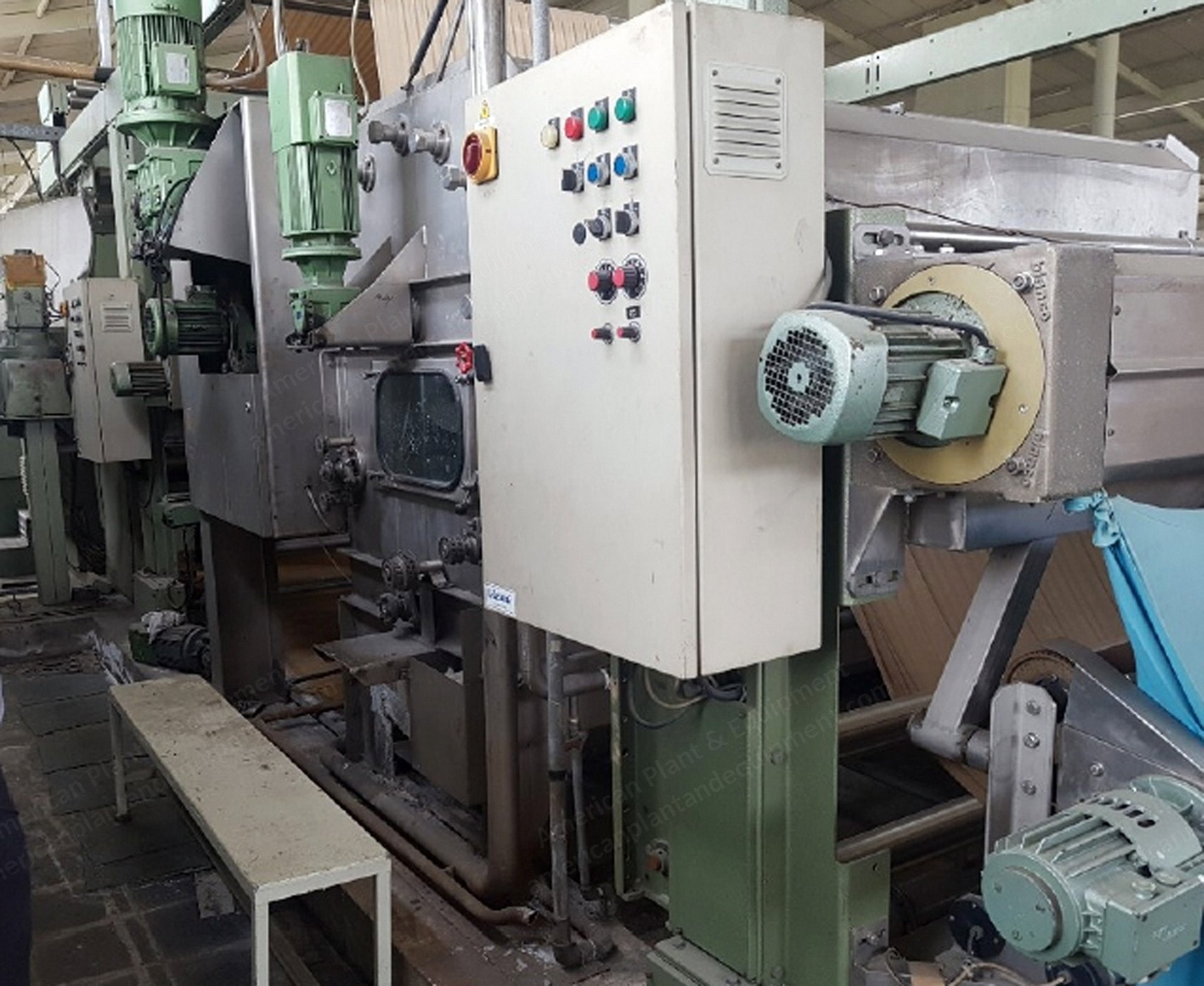 Monforts, 1991, 8 Chambers, Working Width 2200mm, Gas Heated