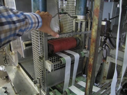 Mageba, Unrolling Device, 1987, 25cm, Dye Padder, Steamer, Washing 2 Compartments