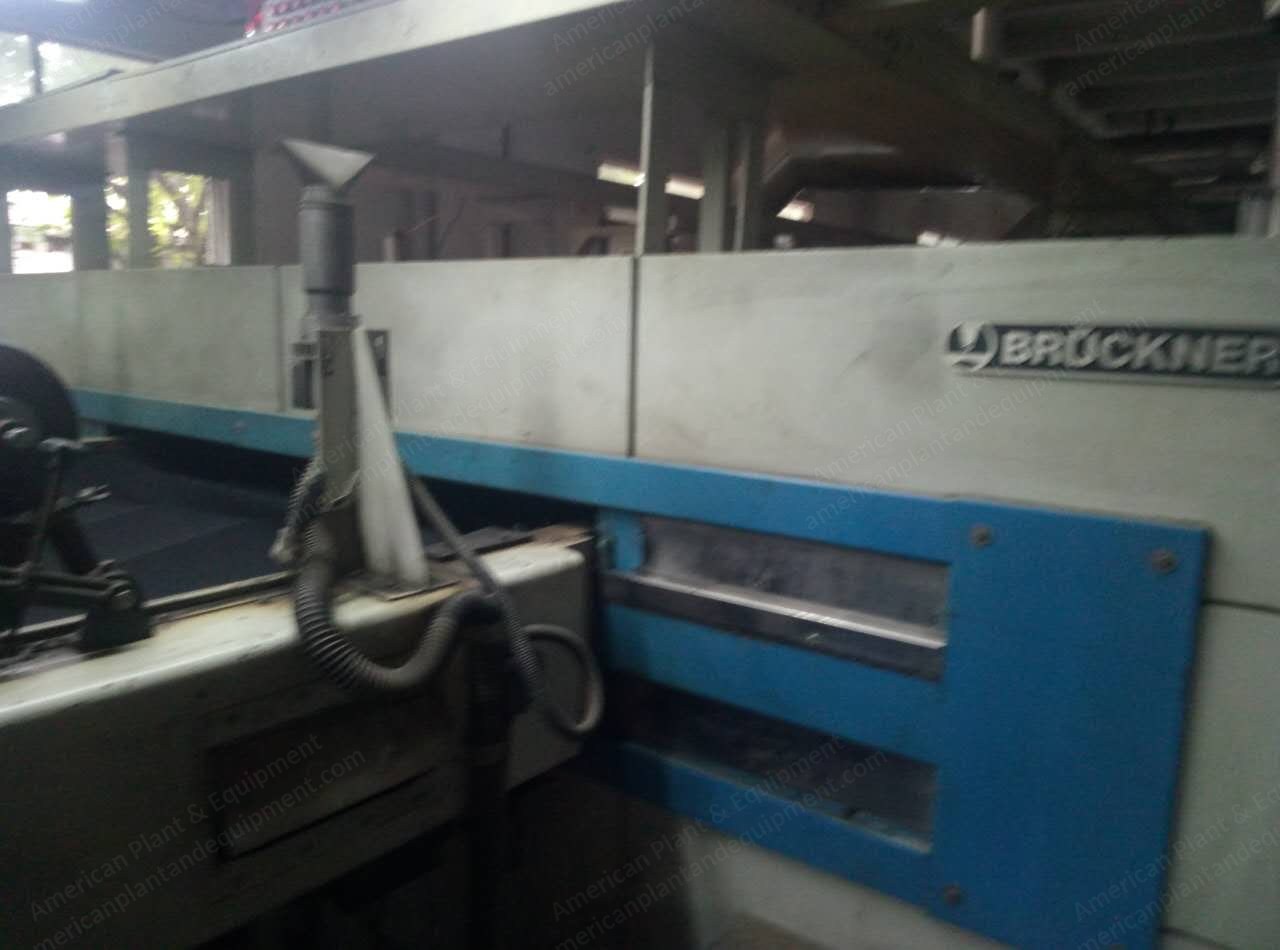 Bruckner Stenter, 1999, 2600mm Width, 6 Chambers, Oil Heated, Pin Type