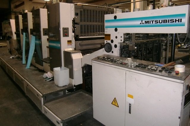 Mitsubishi, 3 H 4, 1999, 4 Colors, 72x102cm, Alcohol Dampening System, Technotrans