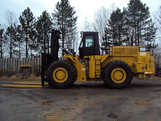 Caterpillar, 988B, 2005, 55000 lbs Capacity, Rough Terrain Forklift, Diesel