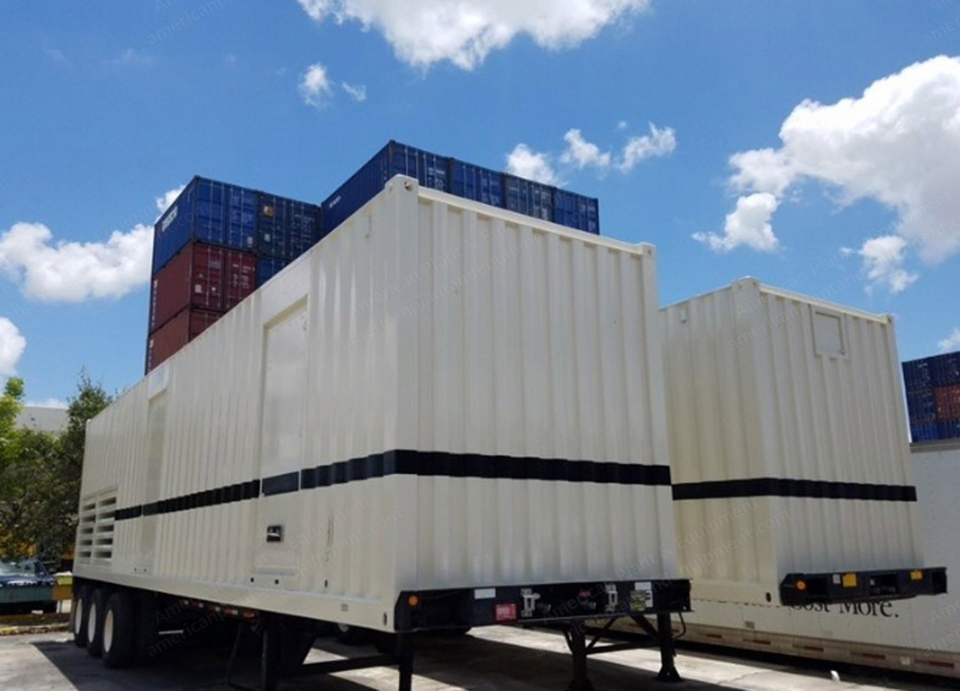 Caterpillar, XQ2000, 1999, 2000kW, 480V, 60Hz, Diesel Mobile Power Module