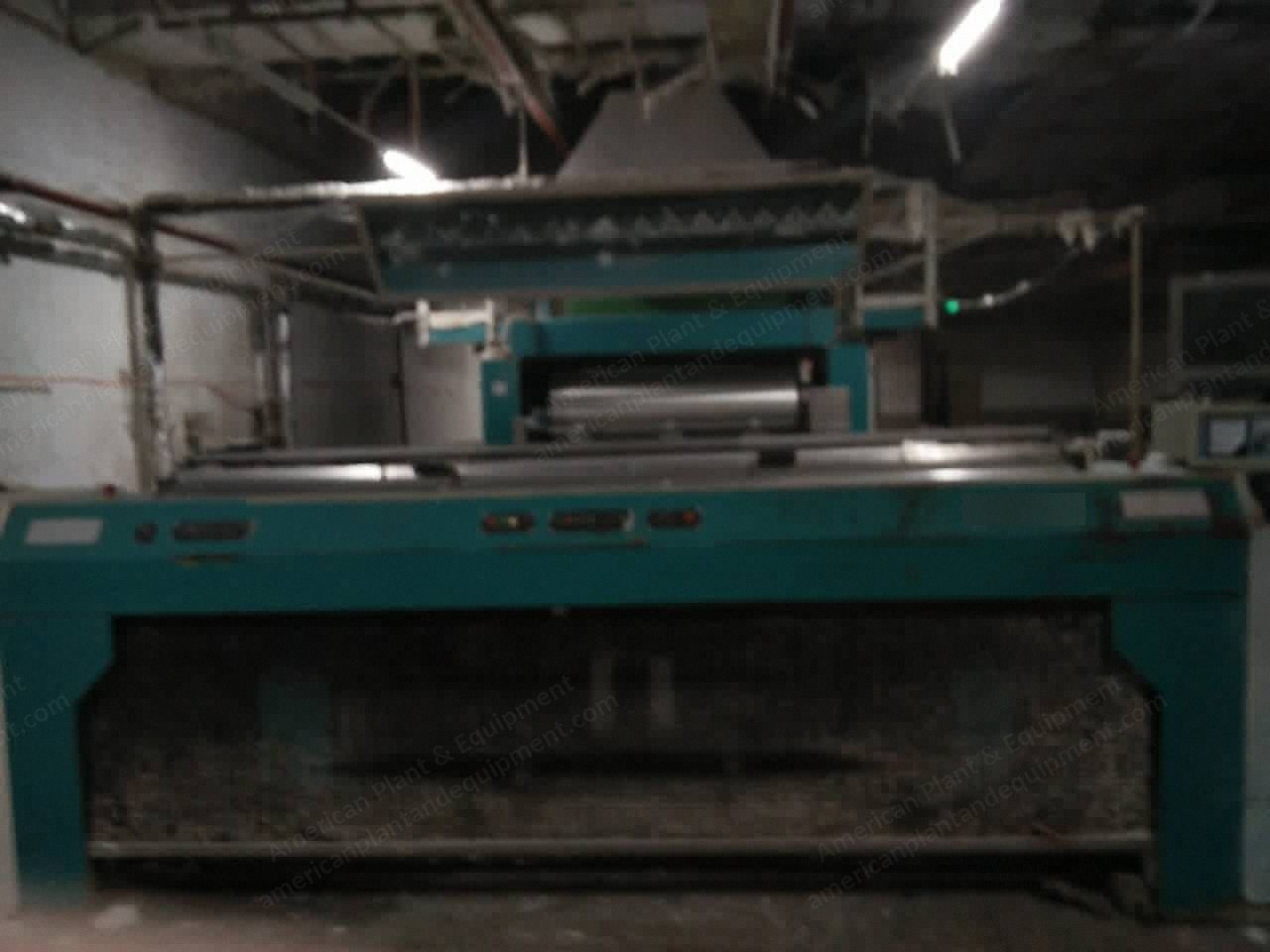 Karl Mayer Sizing Machine, 2004, 2600mm, 2 Sizing Boxes, 9 Control Units