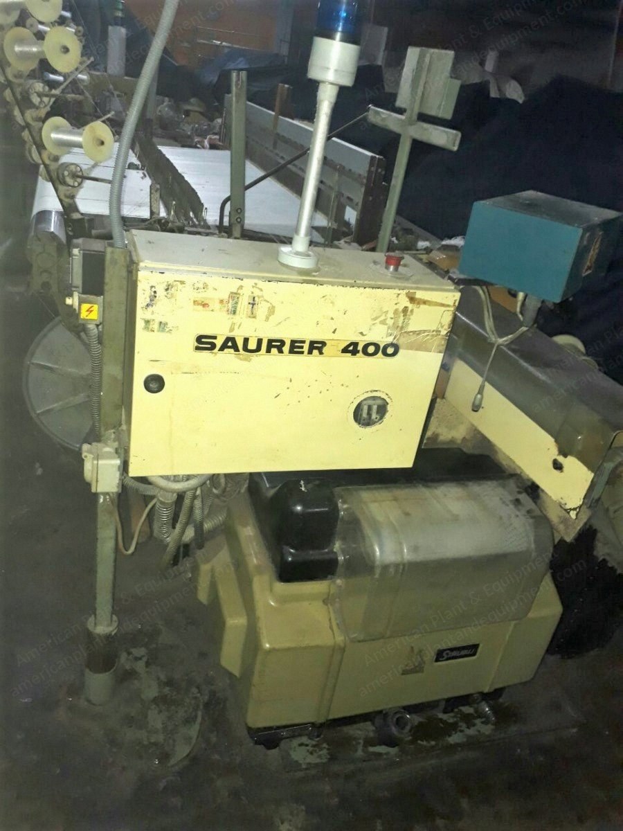 Saurer, S400, 1989, 2050mm Working Width, Staubli Dobby 2232, 28 Levers, 4 Colors