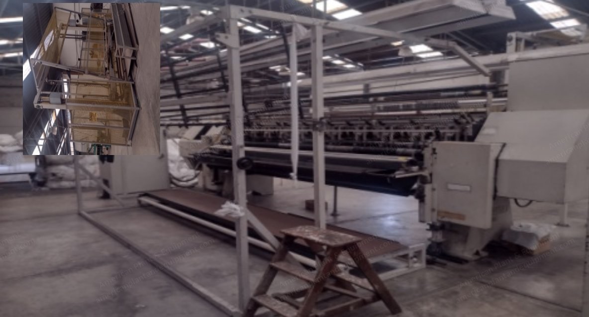Gribetz, DG 1200, 1995, Quilting Machine, Width 3000mm, Needle Spacing 1x3x6