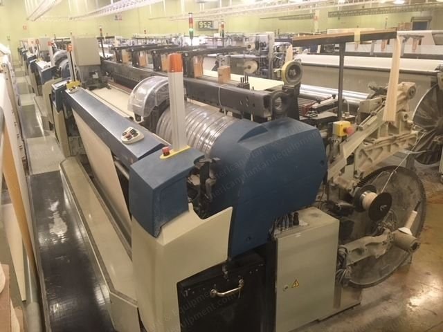 Picanol, Omniplus800-4-P-280, 2005, Air Jet Loom, 2800mm Working Width, 4 Colors, Staubli 1751A Cam Box