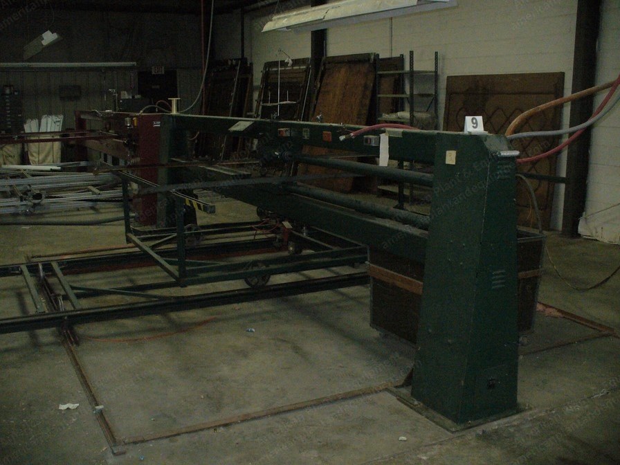 ABM, 213278, Single Needle Quilter, 67x124 Inches Table