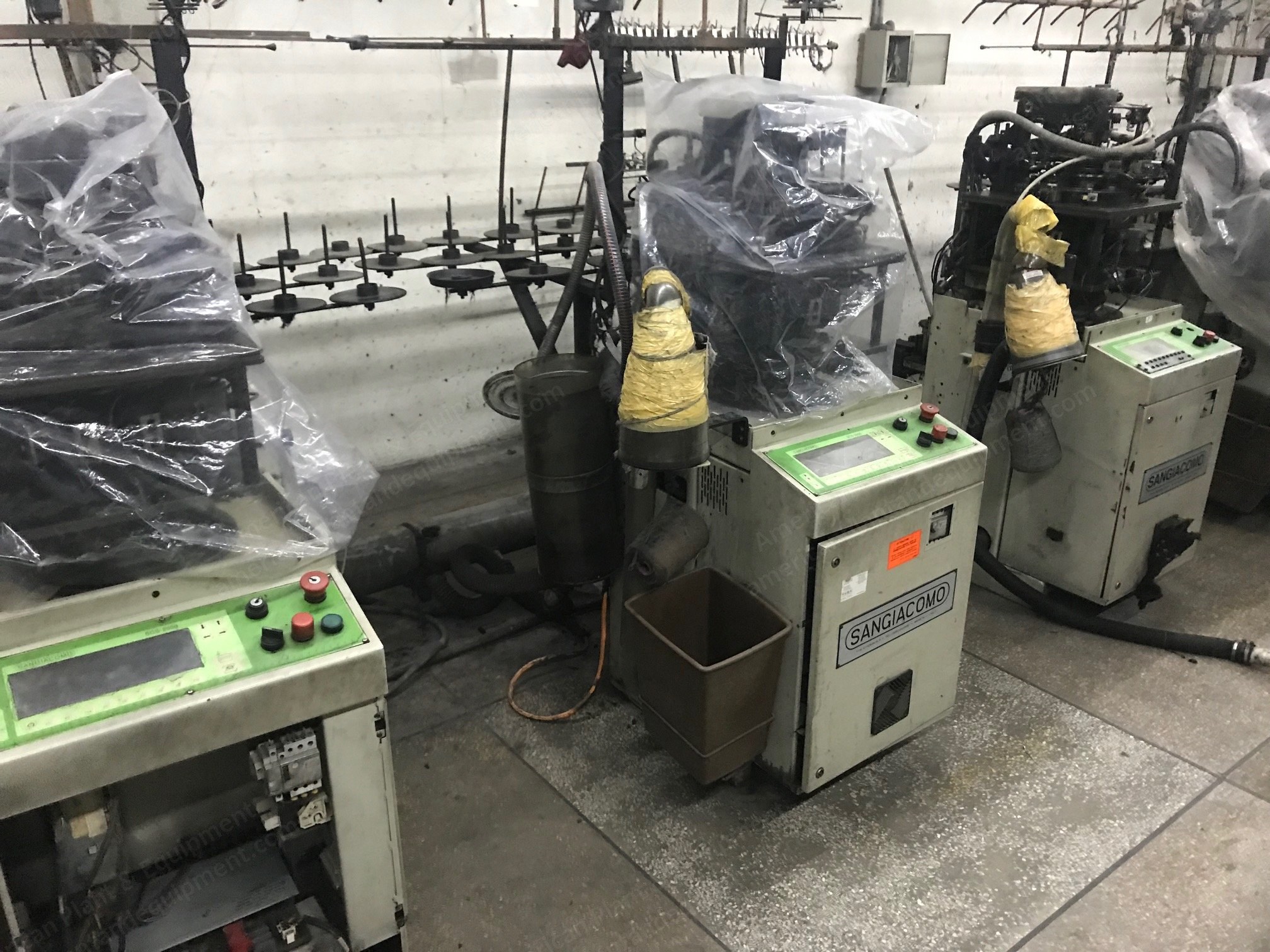 Sangiacomo Sock Machines, 3.75" Diameter, 144 and 156 Needles