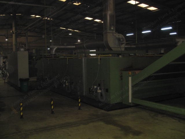 Bruckner, 2400mm, Gas Heated, 3 Zones, 1 Passage Dryer