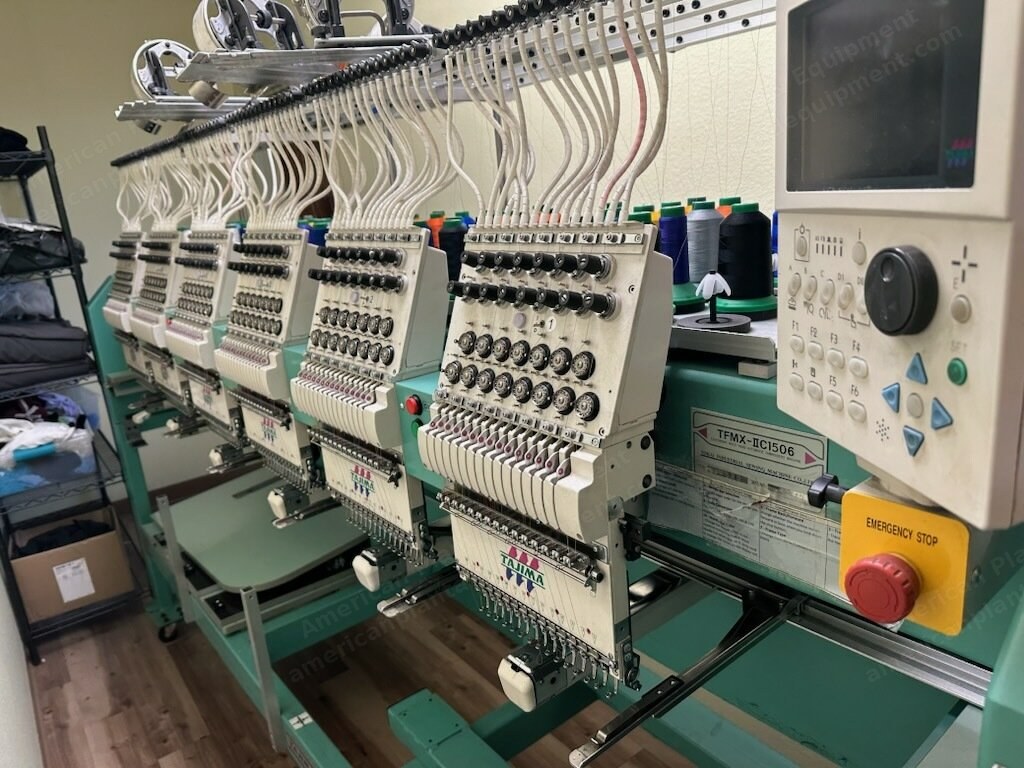 Tajima, TFMX 1506, 2014, 6 Head, 15 Needles