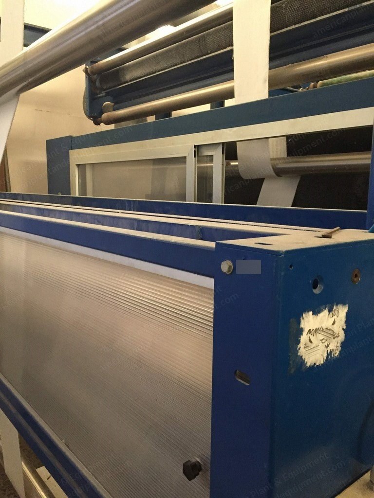 Lamperti, SMB/A, 2003, Emerizing Brushing Machine, 6 Rolls, Working Width 3400mm