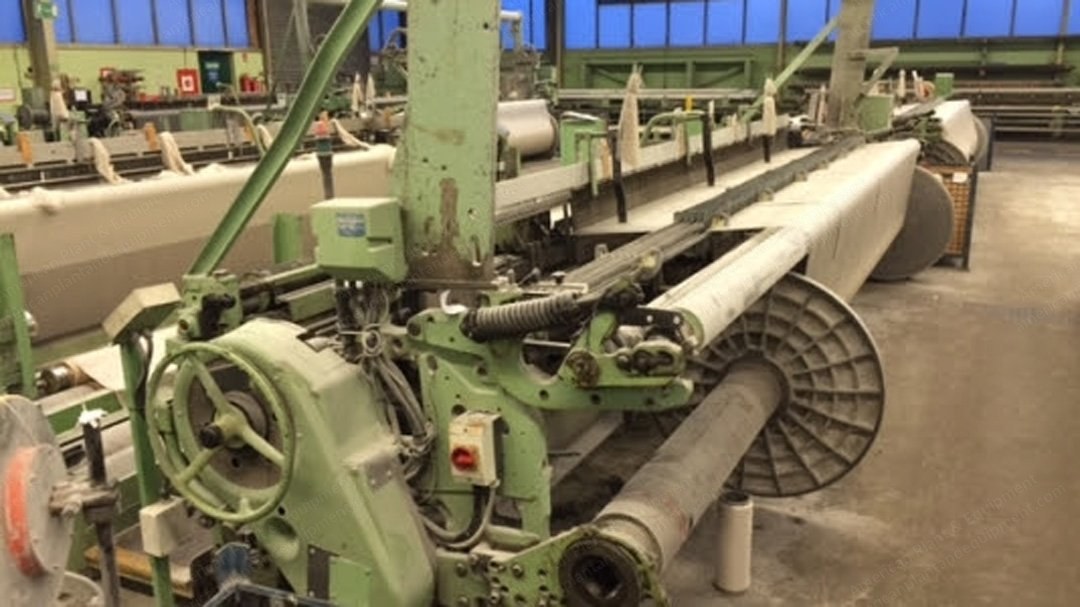 Sulzer, TW11 ES D1, 1973/1978, 5400mm Width, Cam Motion, Single Color, Neuenhauser Batching Unit