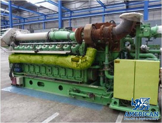 Jenbacher, GE620 GSE 02, 2000, 2.8 MW, 50 Hz, Gas Generator Set