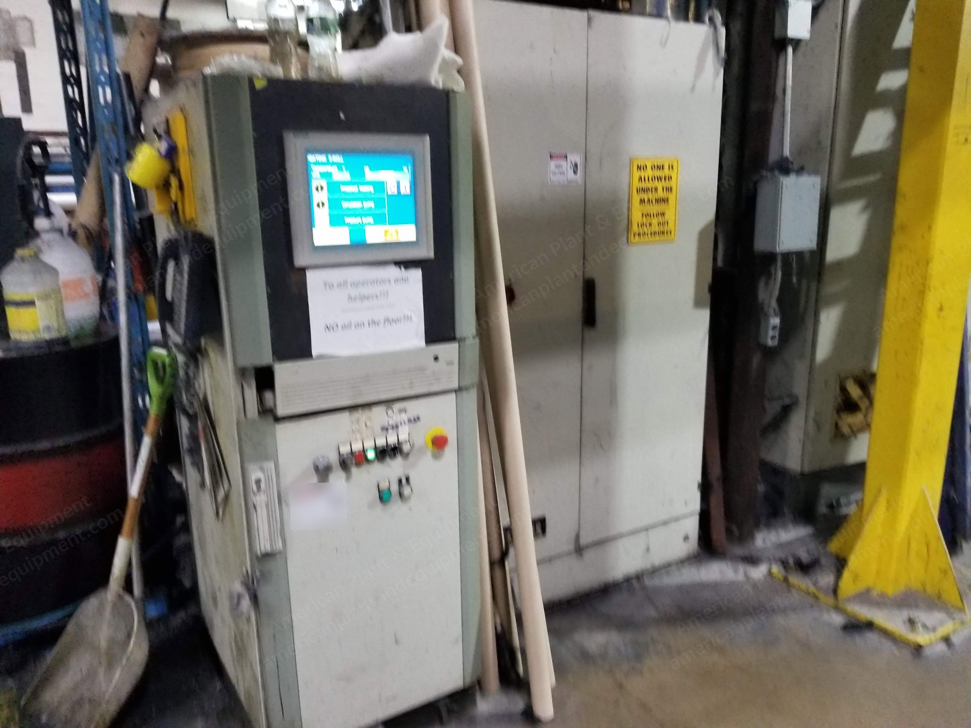 Truetzschler, Spinnbau, Nonwoven Thermobonding and Chemical Bonding Line, 130in Working Width, 1000 lbs/hr Capacity