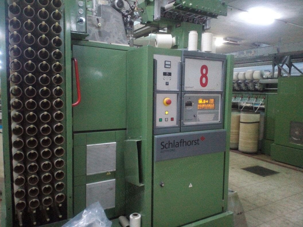 Schlafhorst SE 11 Open End Spinning Machines with Corolab & Waxing, and Trützschler DK 760 Carding Machines