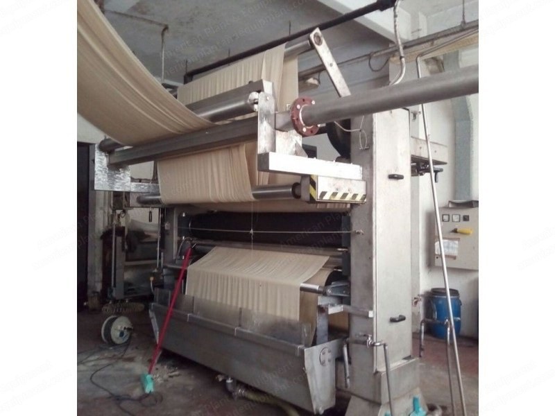 Beta, 3 Rolls Padder, 1990, 1800mm Working Width, Double Squeeze, Stainless Steel Frame