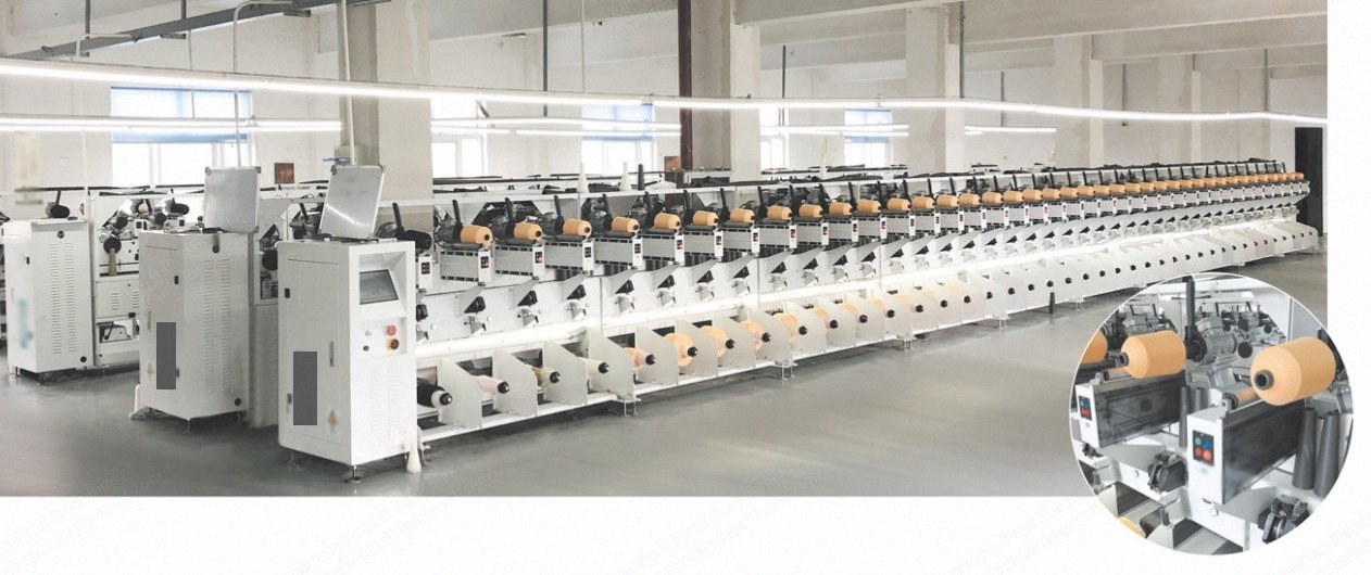 NovaStar, WN337, New, Yarn Winder, Electronic Controls, 48 to 60 Spindles, 1100m/min