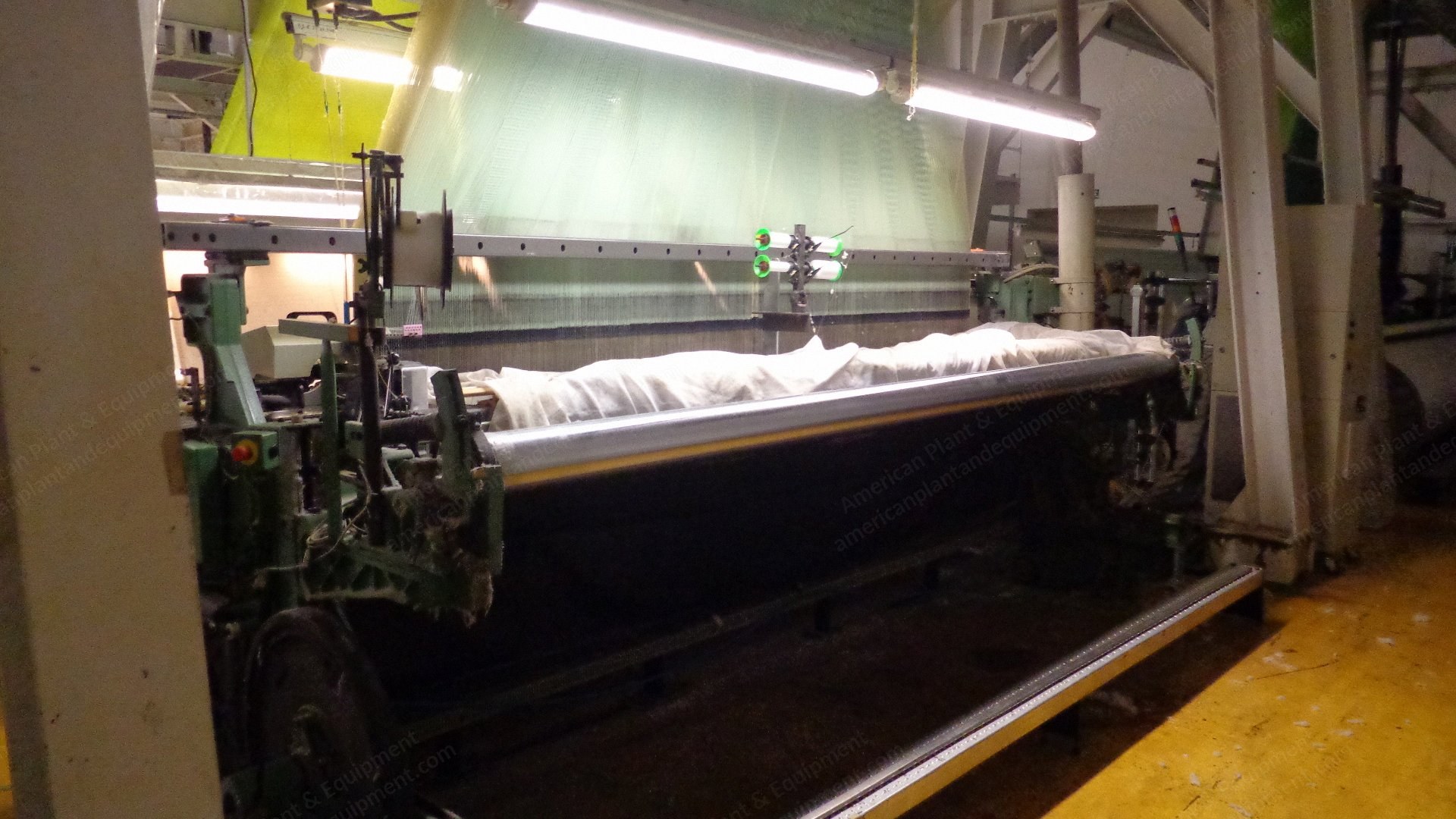 Picanol, Omni-F-6-J-340, 1998, Air Jet Weaving Loom, 3400mm Working Width, Staubli LX 1600B Jacquard