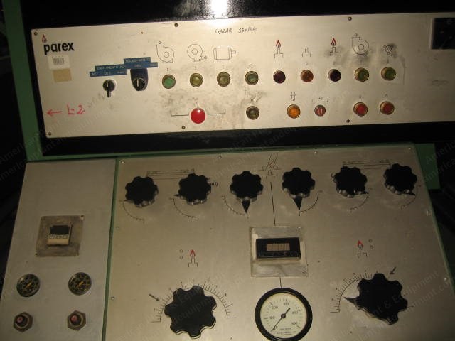 Parex Singeing Machine, 1992, 1800mm, with Impregnation Box and Padder